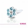 BLOMDAHL - Daisy Aquamarine/ Crystal 5 mm